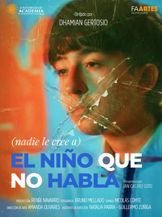 Afiche oficial del cortometraje de Dhamian Gertosio