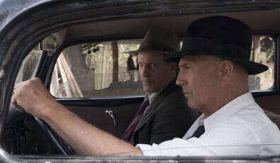 THE HIGHWAYMEN (2019) - pictured L-R: Woody Harrleson ("Maney Gault")
and Kevin Costner ("Frank Hamer") Photo by Hilary B Gayle / Courtesy of Netflix

_DSC2612.dng