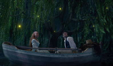 (L-R): Halle Bailey as Ariel and Jonah Hauer-King as Prince Eric in Disney's live-action THE LITTLE MERMAID. Photo courtesy of Disney. © 2023 Disney Enterprises, Inc. All Rights Reserved.
