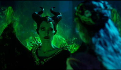 Angelina Jolie is Maleficent and Elle Fanning is Aurora in Disneyâ€™s MALEFICENT:  MISTRESS OF EVIL.