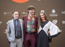 20241018. SEMINCI 69.  Alfombra Azul Polvo Seran.Angela Molina, Carlos Marqués Marcet, Alfredo Castro,PHOTOGENIC/Goyo Conde