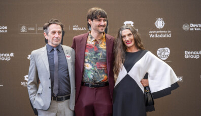 20241018. SEMINCI 69.  Alfombra Azul Polvo Seran.Angela Molina, Carlos Marqués Marcet, Alfredo Castro,PHOTOGENIC/Goyo Conde