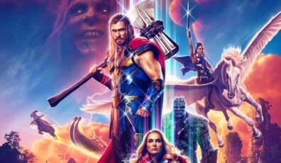 THOR AMOR Y TRUENO POSTER