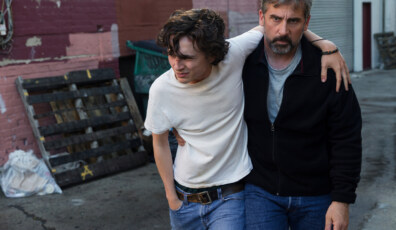 Timothée Chalamet as Nic Sheff and Steve Carell as David Scheff star in BEAUTIFUL BOY

Credit: Francois Duhamel/Amazon Studios