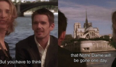 before sunset - notre dame