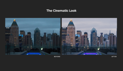cinematic look