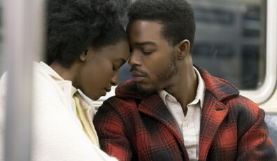 KiKi Layne as Tish and Stephan James as Fonny star in Barry Jenkins' IF BEALE STREET COULD TALK, an Annapurna Pictures release.