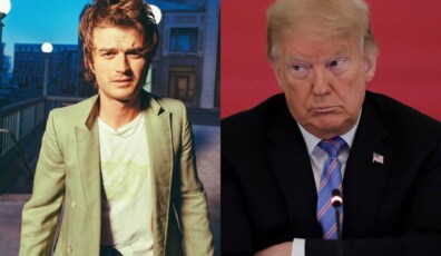 joe keery - donald trump