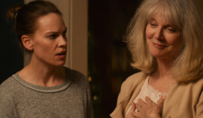 (L to R) Hilary Swank as “Bridget”, Blyth Danner as “Ruth” and Taissa Farmiga as "Emma" in Elizabeth Chomko’s WHAT THEY HAD, a Bleecker Street release.
Credit: Bleecker Street