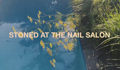 lorde Stoned at the Nail Salon