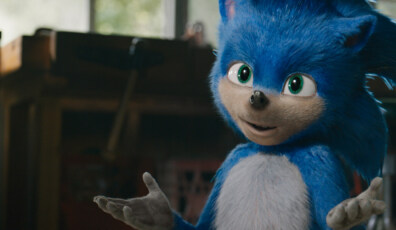 STH_01-01-27-04R – Ben Schwartz voices Sonic in SONIC THE HEDGEHOG from Paramount Pictures and Sega. Photo Credit: Courtesy Paramount Pictures and Sega of America.