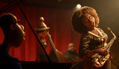 In Disney and Pixar’s “Soul,” a middle-school band teacher named Joe Gardner gets the chance of a lifetime to play the piano in a jazz quartet headed by the great Dorothea Williams. Featuring Jamie Foxx as the voice of Joe Gardner, and Angela Bassett as the voice of Dorothea, “Soul” opens in U.S. theaters on June 19, 2020.. © 2020 Disney/Pixar. All Rights Reserved.