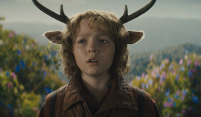 Sweet Tooth. Christian Convery as Gus in episode 202 of Sweet Tooth. Cr. Courtesy of Netflix © 2023